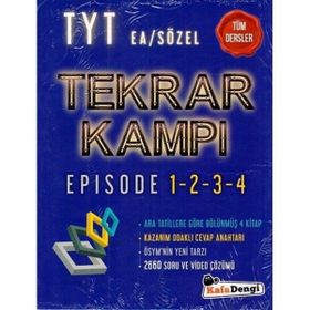 Kafadengi Yayınları Tyt Tüm Dersler Eşit Ağırlık Sözel Tekrar Kampı