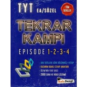 Kafadengi Yayınları Tyt Tüm Dersler Eşit Ağırlık Sözel Tekrar Kampı