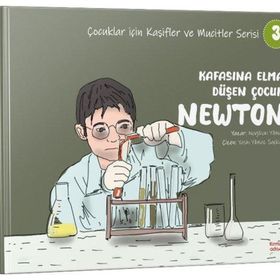 Kafasına Elma Düşen Çocuk Newton Kırmızı Ada Yayınları