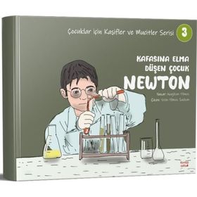 Kafasına Elma Düşen Çocuk Newton Kırmızı Ada Yayınları