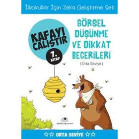 Kafayı Çalıştır 7. Kitap - Görsel Düşünme ve Dikkat Becerileri Orta Seviye - Ahmet Bilal Yaprakdal