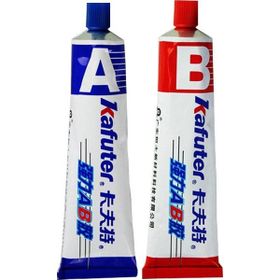 Kafuter A-B Glue 2'li Kafuter Metal Plastik Cam Ahşap Çok Güçlü Yapıştırıcı