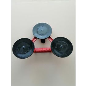 Kahe KH 3002 3'lü Alüminyum Cam Vantuz