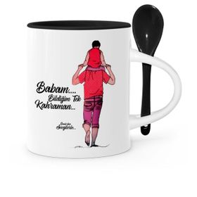 Kahraman Babam Tasarımlı Kupa Bardak