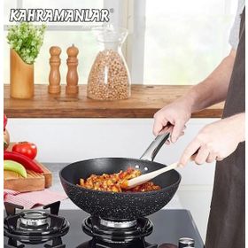Kahraman KAH3171 Titanyum 28 cm Wok Tava