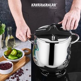 Kahramanlar 2131-S 5 lt Platin Düdüklü Tencere