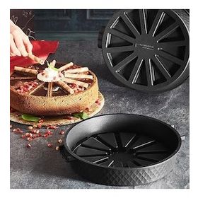 Kahramanlar 27 cm Lizbon Black Titanyum Kek Kalıbı