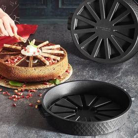 Kahramanlar 27 cm Lizbon Black Titanyum Kek Kalıbı