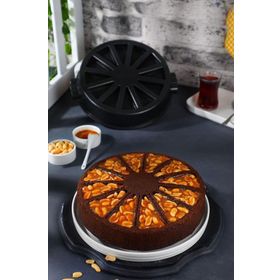 Kahramanlar 27 cm Lizbon Black Titanyum Kek Kalıbı