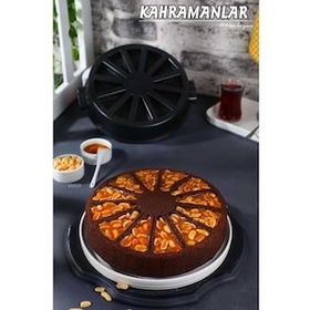 Kahramanlar 3243 Lizbon Black Titanyum Kek Kalıbı