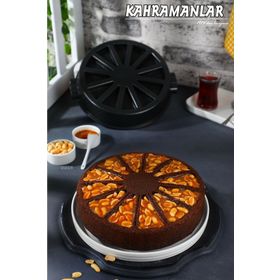 Kahramanlar 3243 Lizbon Black Titanyum Kek Kalıbı