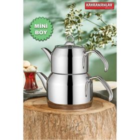 Kahramanlar Delux Mini Boy Platin 4 Parça Çaydanlık Takımı
