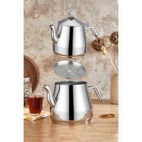 Kahramanlar Delux Mini Boy Platin 4 Parça Çaydanlık Takımı