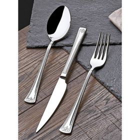 Kahramanlar Tuğra 30 Parça Gümüş Çatal Kaşık Bıçak Seti