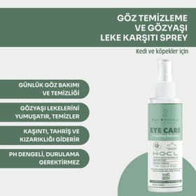Kahu Naturals 75 ml Kedi ve Köpek Göz Temizleme Solüsyonu