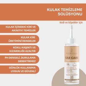 Kahu Naturals 75 ml Köpek ve Kedi Kulak Temizleme Solüsyonu