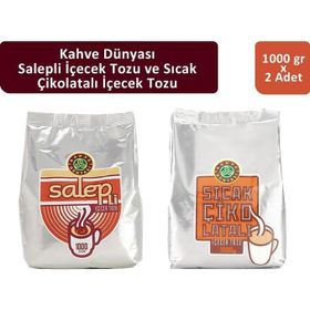 Kahve Dünyası 1 kg Salep + 1 kg Sıcak Çikolata