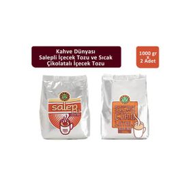 Kahve Dünyası 1 kg Salep + 1 kg Sıcak Çikolata