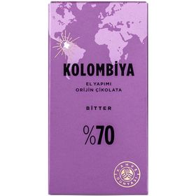 Kahve Dünyası 100 gr Kolombiya Orijin Bitter Çikolata