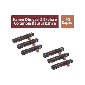 Kahve Dünyası 10'lu 5 Explore Colombia Kapsül Kahve (5 adet)