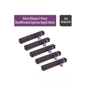 Kahve Dünyası 10'lu 5 Peace Decaffeinated Espresso Kapsül Kahve (5 adet)