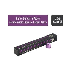 Kahve Dünyası 10'lu 5 Peace Decaffeinated Espresso Kapsül Kahve (5 adet)