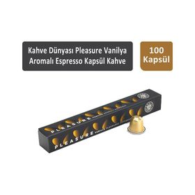Kahve Dünyası 10'lu Pleasure Vanilya Aromalı Espresso Kapsül Kahve (5 adet)