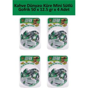 Kahve Dünyası 12.5 gr Küre Mini Sütlü Gofrik (50 adet)