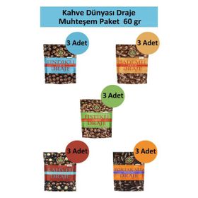 Kahve Dünyası 15x60 gr Muhteşem Draje Paket