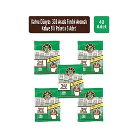 Kahve Dünyası 3 İn 1 Ara Fındık Aromalı Kahve 8'Li