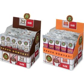Kahve Dünyası 40x18 gr 3ü1 Arada Klasik Kahve + 40x12 gr 2si 1 Arada Klasik Kahve