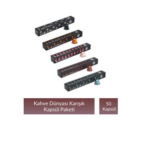 Kahve Dünyası 50'li Espresso Kapsül Fırsat Paketi