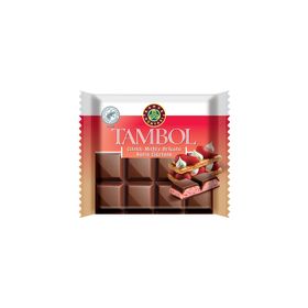 Kahve Dünyası Tambol 100 gr Çilekli Milföy Dolgulu Sütlü Çikolata