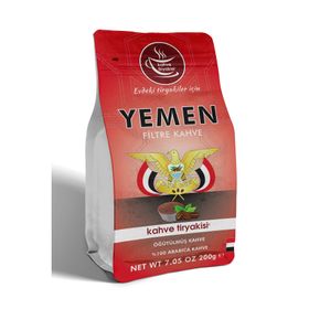 Kahve Tiryakisi 200 gr Yemen Filtre Kahve
