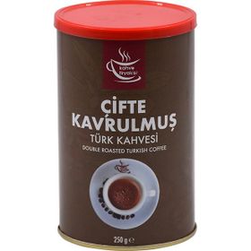 Kahve Tiryakisi 250 gr Teneke Çifte Kavrulmuş Türk Kahvesi