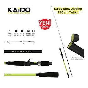 Kaido PE 3-4 Tetikli Slow 190 cm Jig Kamışı