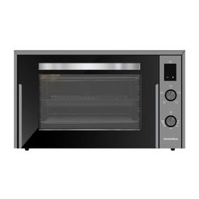 Kaisareia ERM02W Maxfry Açık-Koyu Gri 45 lt Fırın