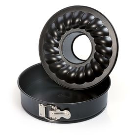 Kaiser Classic Borulu Kelepçeli 26 cm Çift Taban Kek Kalıbı