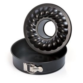 Kaiser Classic Borulu Kelepçeli 26 cm Çift Taban Kek Kalıbı