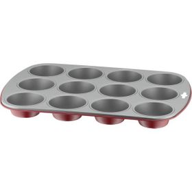 Kaiser Classic Plus 12'li Kırmızı Muffin Kalıbı