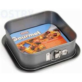 Kaiser Gourmet 24 cm Kelepçeli Kare Kek Kalıbı
