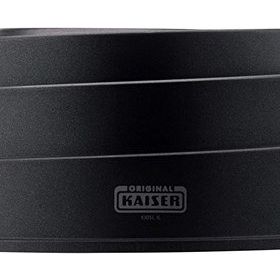Kaiser Twister Siyah Borulu 25 cm Kek Kalıbı