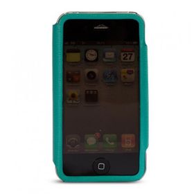 KAIYUE iPhone 4S Tam Camlı Cüzdan ve Standlı Kılıf
