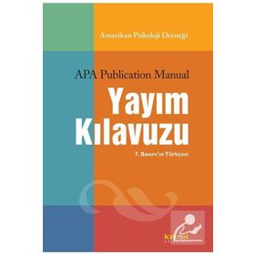 Kaknüs Yayınları APA Yayım Kılavuzu