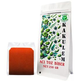 Kakulem 250 gr Güneşte Kurutulmuş Acı Toz Biber