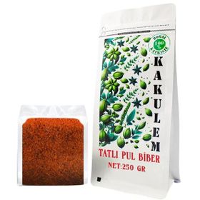 Kakulem 250 gr Güneşte Kurutulmuş Tatlı Pul Biber
