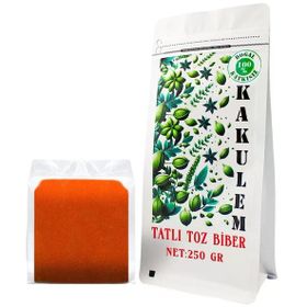 Kakulem 250 gr Güneşte Kurutulmuş Tatlı Toz Biber