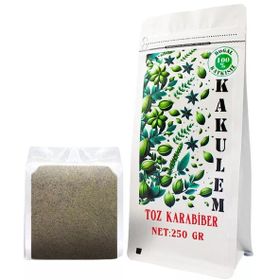Kakulem 250 gr Taze Çekilen Öğütülmüş Toz Karabiber