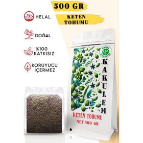 Kakulem 500 gr Temiz Katkısız Keten Tohumu