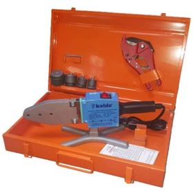 Kalde 1550 W Çantalı Pprc Plastik Boru Kaynak Makinesi Seti